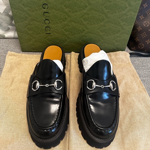 Gucci woman’s horse-bit mules. - Picture 1 of 16